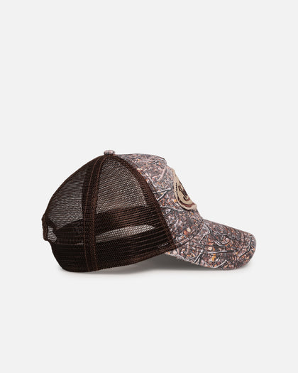 Von Dutch Twill Camo Trucker Snapback Camo