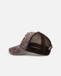 Von Dutch Twill Camo Trucker Snapback Camo