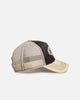 Von Dutch Von Dutch Washed Trucker Snapback Ecru/Black