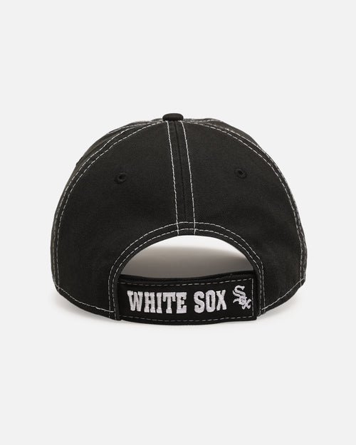 New Era Chicago White Sox 'Contrast Stitch' 9TWENTY Strapback Official Team Colour