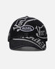 Von Dutch Bleach Oval Dad Strapback Cap Black