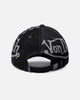Von Dutch Bleach Oval Dad Strapback Cap Black