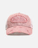 Von Dutch Overdye Wash Trucker Snapback Pink