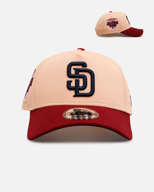 New Era San Diego Padres 'Volcano' 9FORTY A-Frame Snapback Peach