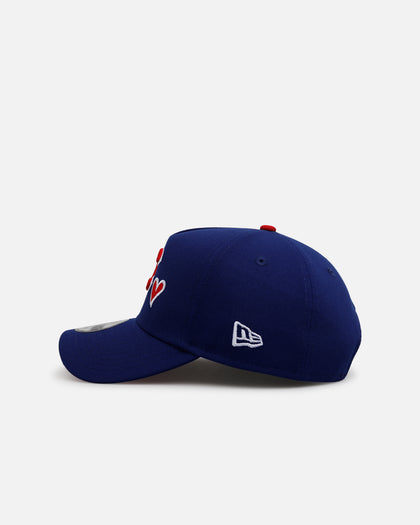 New Era Chicago Cubs 'Team Color Hearts' 9FORTY A-Frame Snapback Official Team Color