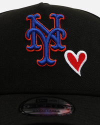 New Era New York Mets 'Team Color Hearts' 9FORTY A-Frame Snapback Official Team Color