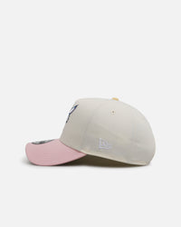 New Era Charlotte Hornets 'Pink Lemonade' 9FORTY A-Frame Snapback Pink/Yellow