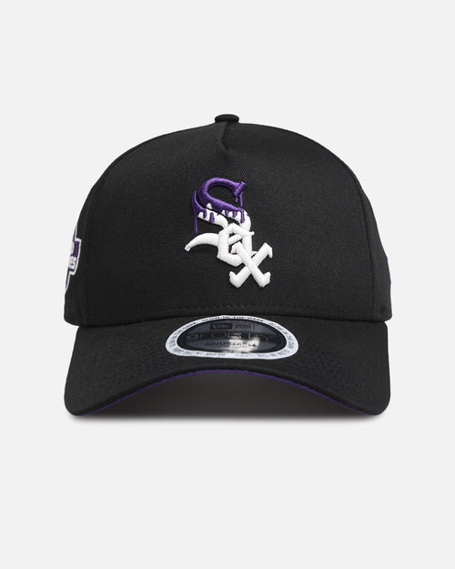 New Era Chicago White Sox 'Drip 3.0' 9FORTY A-Frame Snapback Black