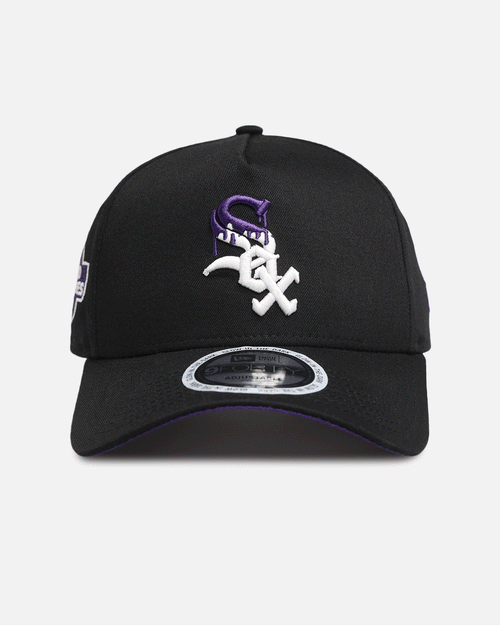 New Era Chicago White Sox 'Drip 3.0' 9FORTY A-Frame Snapback Black