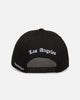 Mitchell & Ness Los Angeles Lakers 'Gothic Letter' Pro Pinch Snapback Black