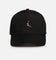 Jordan Rise Structured Metal Jumpman Strapback Hat Black