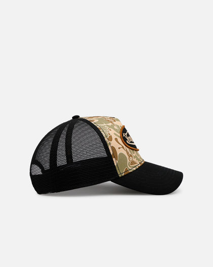 Von Dutch Torn Trucker Snapback Camo