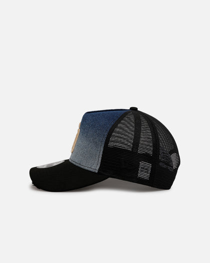 New Era San Diego Padres 'Bleach' 9FORTY A-Frame Trucker Snapback Denim