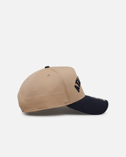 47 Brand Atlanta Braves 'Arch' 47 Offside Snapback Khaki/Official Team Color