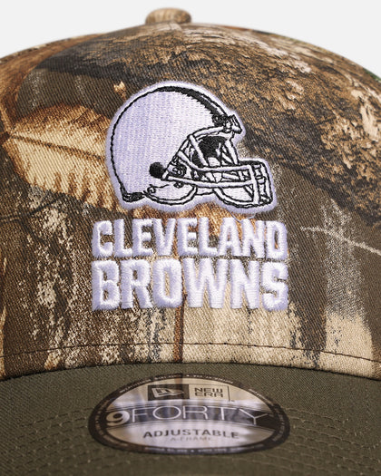 New Era Cleveland Browns 'NFL Season Kick Off' 9FORTY A-Frame Snapback Realtree/Olive