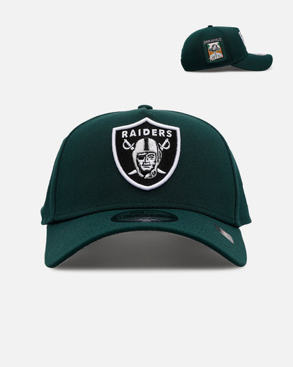 New Era Las Vegas Raiders 'Evergreen' 9FORTY A-Frame Snapback Dark Green
