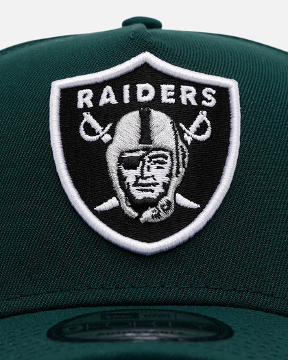 New Era Las Vegas Raiders 'Evergreen' 9FORTY A-Frame Snapback Dark Green