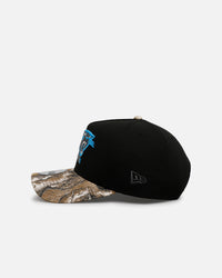 New Era Carolina Panthers 'Black Crown Realtree Visor' 9FORTY A-Frame Snapback Realtree Edge/Black