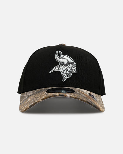 New Era Minnesota Vikings 'Black Crown Realtree Visor' 9FORTY A-Frame Snapback Realtree Edge/Black