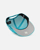 New Era Charlotte Hornets 'HWC' 9SEVENTY Trucker Stretch Snapback Turquoise