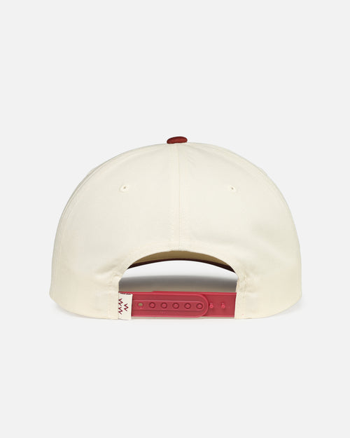 Birds Of Condor South East Panel Snapback Off White/Red