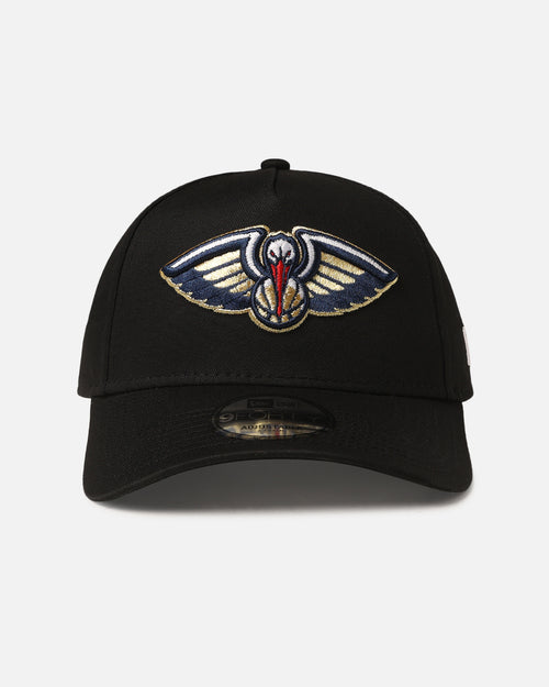 New Era New Orleans Pelicans 9FORTY A-Frame Snapback Black