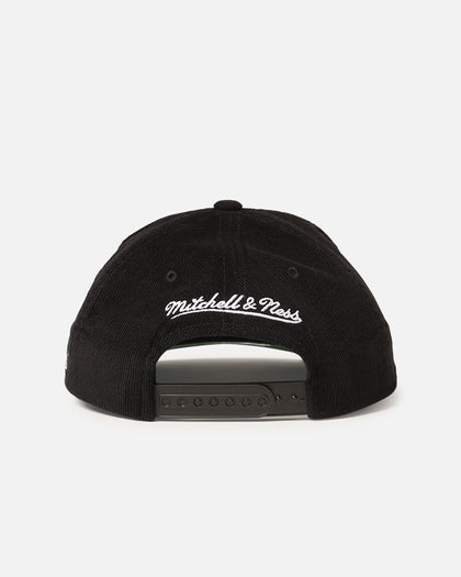 Mitchell & Ness All Blacks Rugby Union Script Corduroy Origin Snapback Solid Black