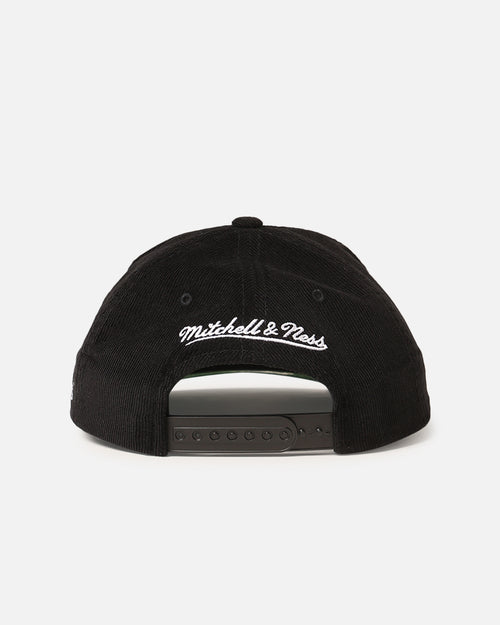 Mitchell & Ness All Blacks Rugby Union Script Corduroy Origin Snapback Solid Black