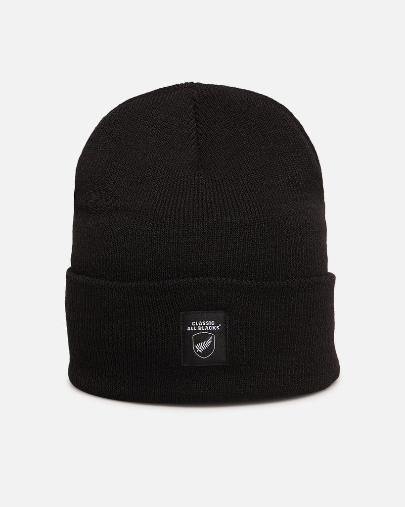 Mitchell & Ness Classic All Blacks Cuffed Beanie Solid Black
