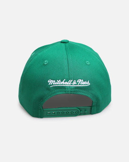 Mitchell & Ness Boston Celtics 'Upside Down Logo' Pro Pinch Snapback Green