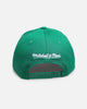 Mitchell & Ness Boston Celtics 'Upside Down Logo' Pro Pinch Snapback Green