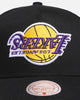 Mitchell & Ness Los Angeles Lakers 'Upside Down Logo' Pro Pinch Snapback Black
