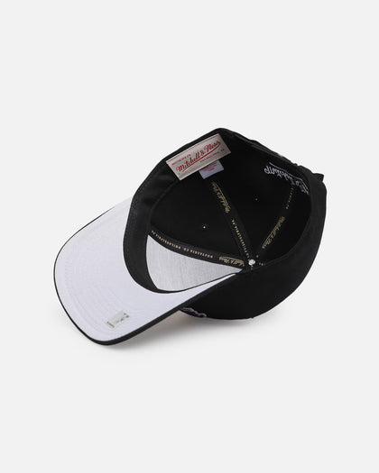 Mitchell & Ness Los Angeles Lakers 'Upside Down Logo' Pro Pinch Snapback Black