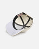 Mitchell & Ness Dallas Mavericks 'Upside Down Logo' Pro Pinch Snapback White