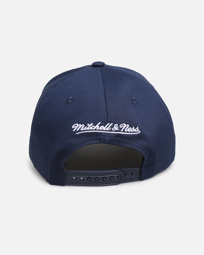 Mitchell & Ness Oklahoma City Thunder 'Upside Down Logo' Pro Pinch Snapback Navy