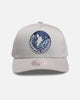 Mitchell & Ness Minnesota Timberwolves 'Upside Down Logo' Pro Pinch Snapback Grey