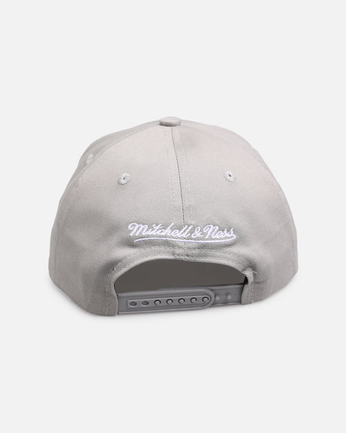Mitchell & Ness Minnesota Timberwolves 'Upside Down Logo' Pro Pinch Snapback Grey