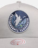 Mitchell & Ness Minnesota Timberwolves 'Upside Down Logo' Pro Pinch Snapback Grey