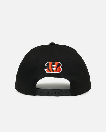 New Era Cincinnati Bengals 'Upside Down Logo' 9FORTY A-Frame Snapback Black