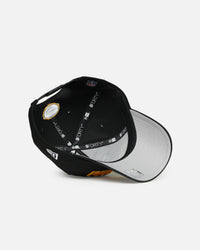 New Era Green Bay Packers 'Upside Down Logo' 9FORTY A-Frame Snapback Black