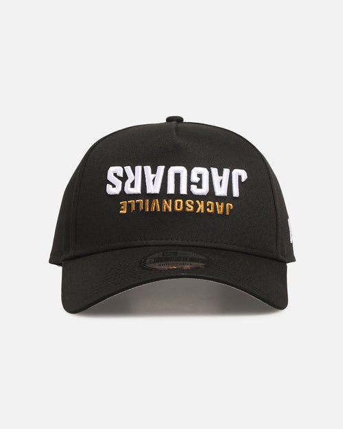 New Era Jacksonville Jaguars 'Upside Down Logo' 9FORTY A-Frame Snapback Black