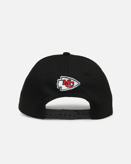 New Era Kansas City Chiefs 'Upside Down Logo' 9FORTY A-Frame Snapback Black