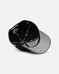 New Era Kansas City Chiefs 'Upside Down Logo' 9FORTY A-Frame Snapback Black