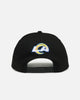 New Era Los Angeles Rams 'Upside Down Logo' 9FORTY A-Frame Snapback Black