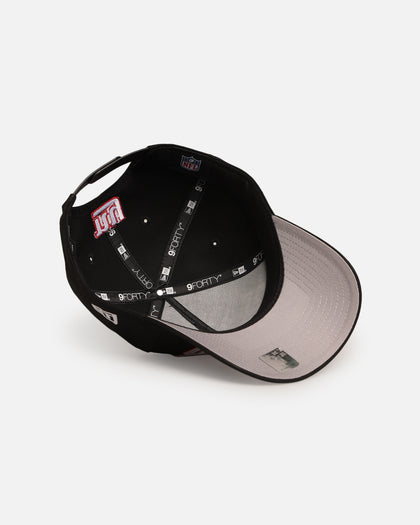 New Era New York Giants 'Upside Down Logo' 9FORTY A-Frame Snapback Black