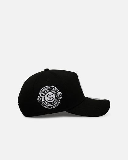 New Era Chicago White Sox 'Black And White' 9FORTY A-Frame Snapback Black/White