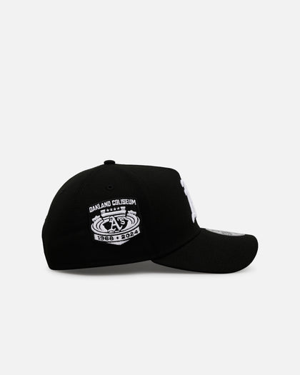 New Era Oakland Athletics 'Black And White' 9FORTY A-Frame Snapback Black/White