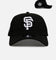 New Era San Francisco Giants 'Black And White' 9FORTY A-Frame Snapback Black/White