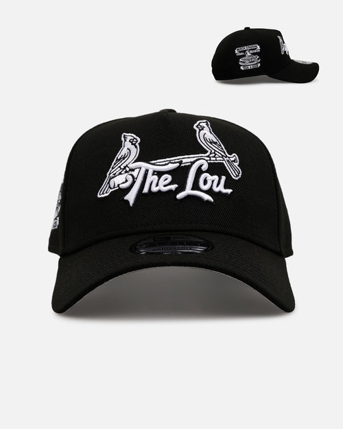 New Era St. Louis Cardinals 'Black And White' 9FORTY A-Frame Snapback Black/White