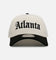 New Era Atlanta Braves 'City Pack' 9FORTY A-Frame Snapback Chrome/Black
